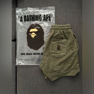 BAPE Line 1st Camo Washed Sweat Wide
Fit Basketball Shorts